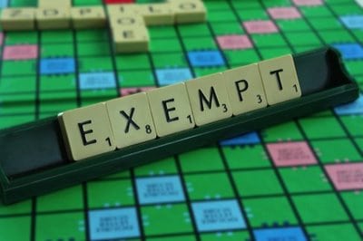 tax exemptions