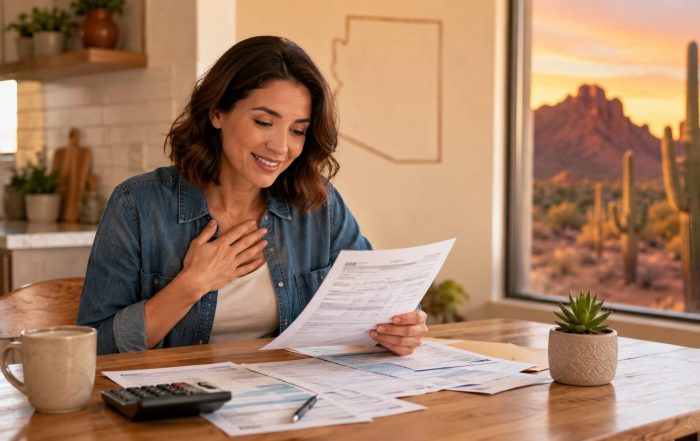 women getting child tax credit refund in Arizona