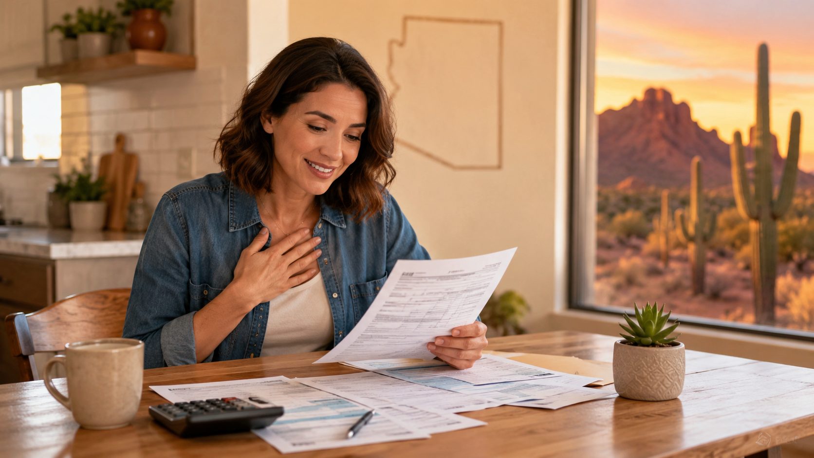women getting child tax credit refund in Arizona
