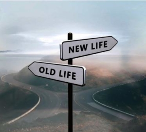 sign - new life or old life