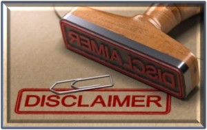 disclaimer stamp