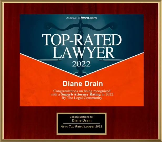 AVVO top rated lawyer award