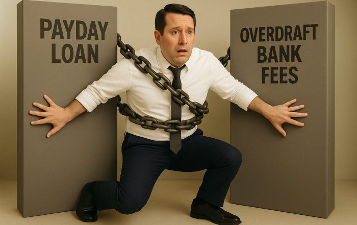 Man trapped by payday loan and overdraft bank fees