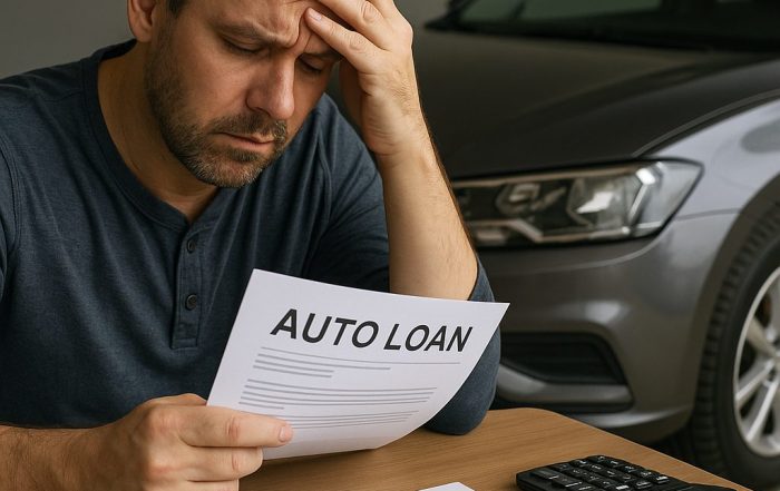 auto loan past due