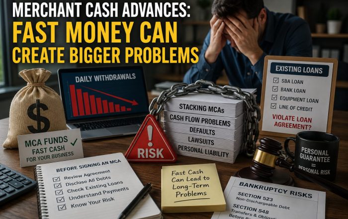Merchant Cash Advance problems